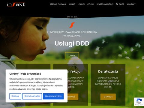 Insekt.com.pl - usługi DDD