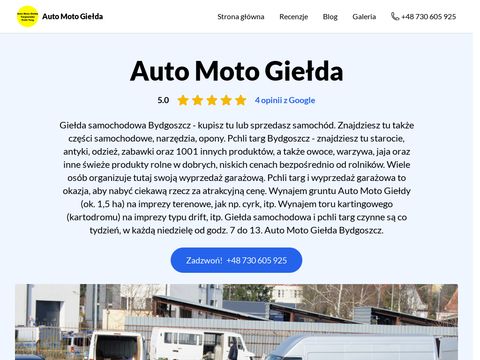 Auto Moto Giełda - pchli targ